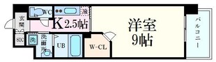 S-RESIDENCE観音本町の物件間取画像